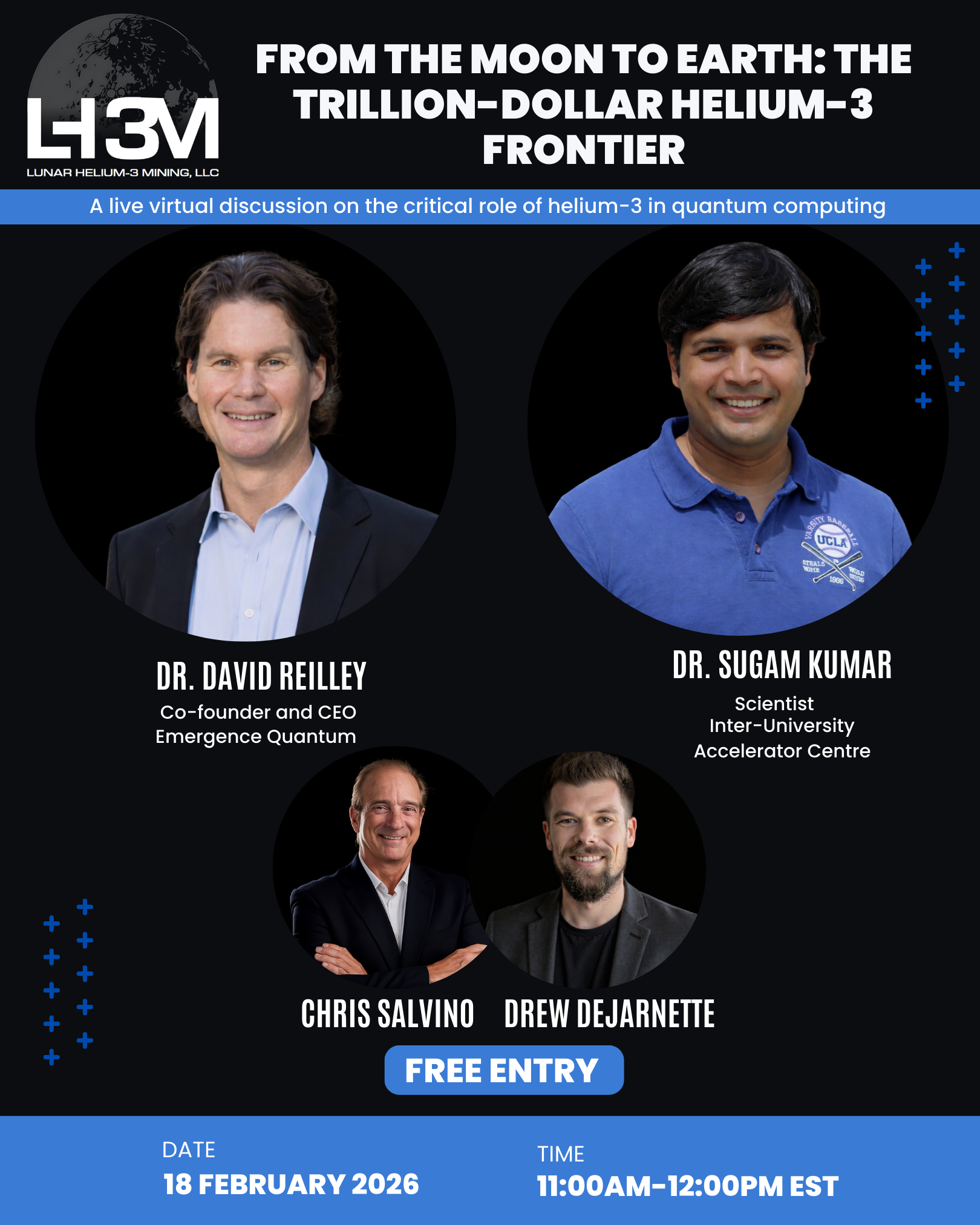 Lunar Helium-3 Mining Announces Upcoming Live Series on Helium-3’s Critical Role in Quantum Computing